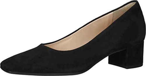 Högl Damen Squared 40 Pumps, Schwarz, 42 EU X-Weit von HÖGL