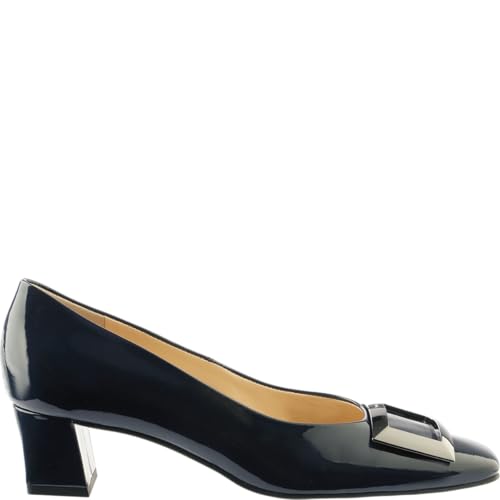 Högl Damen THILDA Pump, Nightblue, 39 EU X-Weit von HÖGL