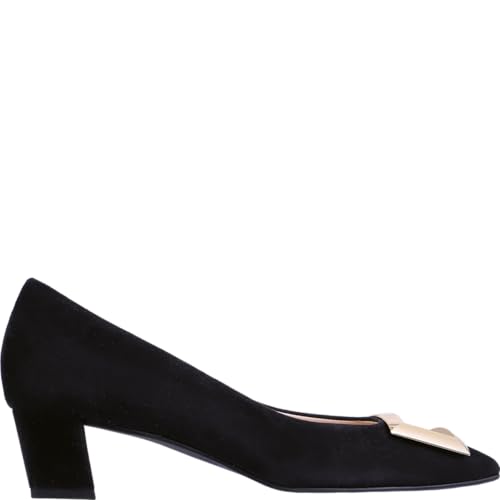 Högl Damen THILDA Pump, schwarz, 36 EU X-Weit von HÖGL