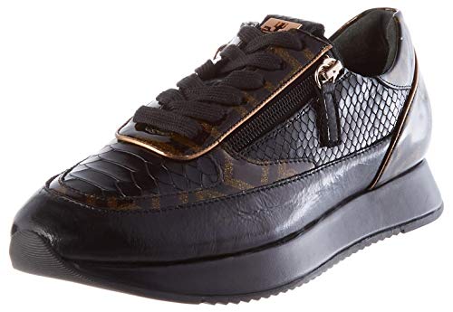 Högl Damen The Cloud Sneaker, Mehrfarbig (Bronce/Schwarz 7001), 42 EU von HÖGL