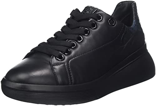 Högl Damen Wave Sneaker, Schwarz/Indigo, 40 EU X-Weit von HÖGL