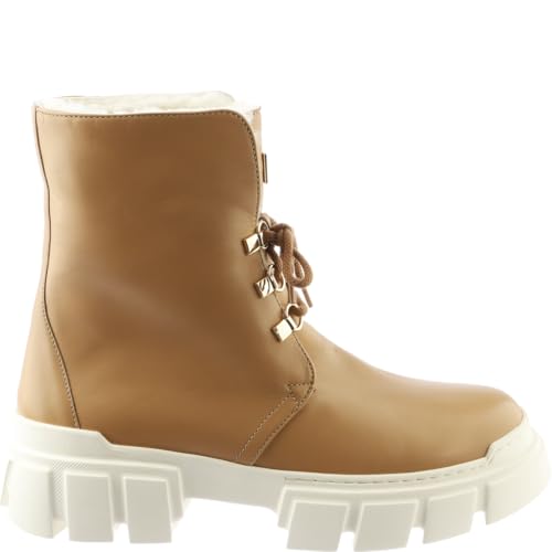 Högl Damen Winter Hike Ankle Boot, Nougat, 42 EU X-Weit von HÖGL