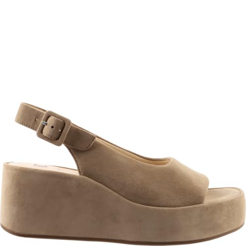 Högl Loulou Damen-Clogs & Pantoletten, Taupe, 34.5 EU von HÖGL