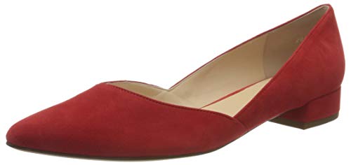 Högl SLENDERY Geschlossene Ballerinas, Rot (Scarlet 43, 35 EU von HÖGL