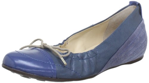 Högl shoe fashion GmbH 5-100721-34630, Damen Ballerinas, Blau (jeans/graphit 3463), EU 38 (UK 5) von HÖGL