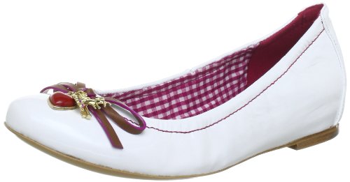 Högl shoe fashion GmbH 5-100964-02000, Damen Ballerinas, Weiß (weiss 0200), EU 36 (UK 3.5) von HÖGL