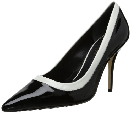 Högl shoe fashion GmbH 7-108444-01040 7-108444-01040 Damen Pumps, Mehrfarbig (schwarz/offwhite 104), EU 38.5 (UK 5.5) von HÖGL