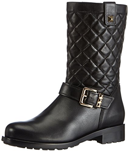 Högl shoe fashion GmbH Damen 8-102020-01000 Biker Boots, Schwarz (01000), 41.5 EU von HÖGL