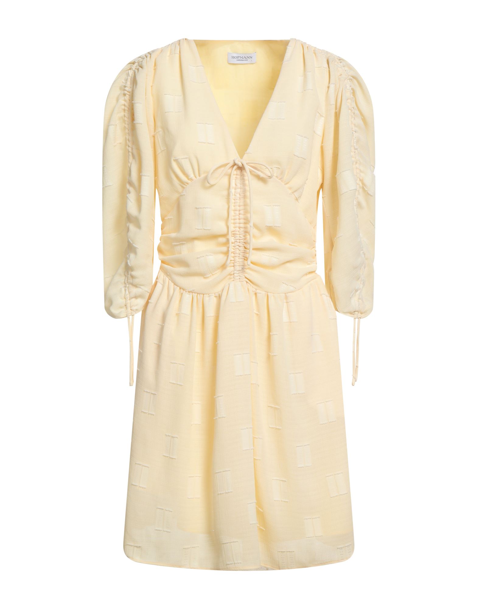 HOFMANN COPENHAGEN Mini-kleid Damen Pastellgelb von HOFMANN COPENHAGEN