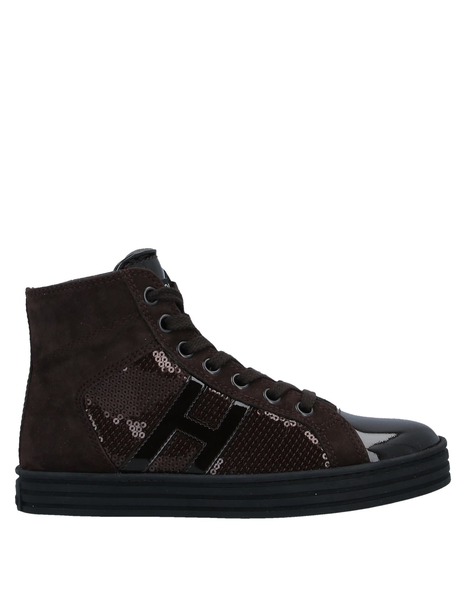 HOGAN REBEL Sneakers Kinder Dunkelbraun von HOGAN REBEL