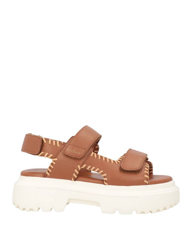 HOGAN Sandale Damen Braun von HOGAN