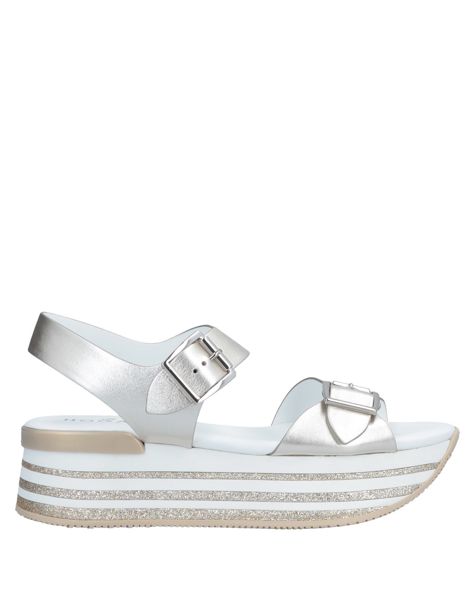 HOGAN Sandale Damen Platin von HOGAN