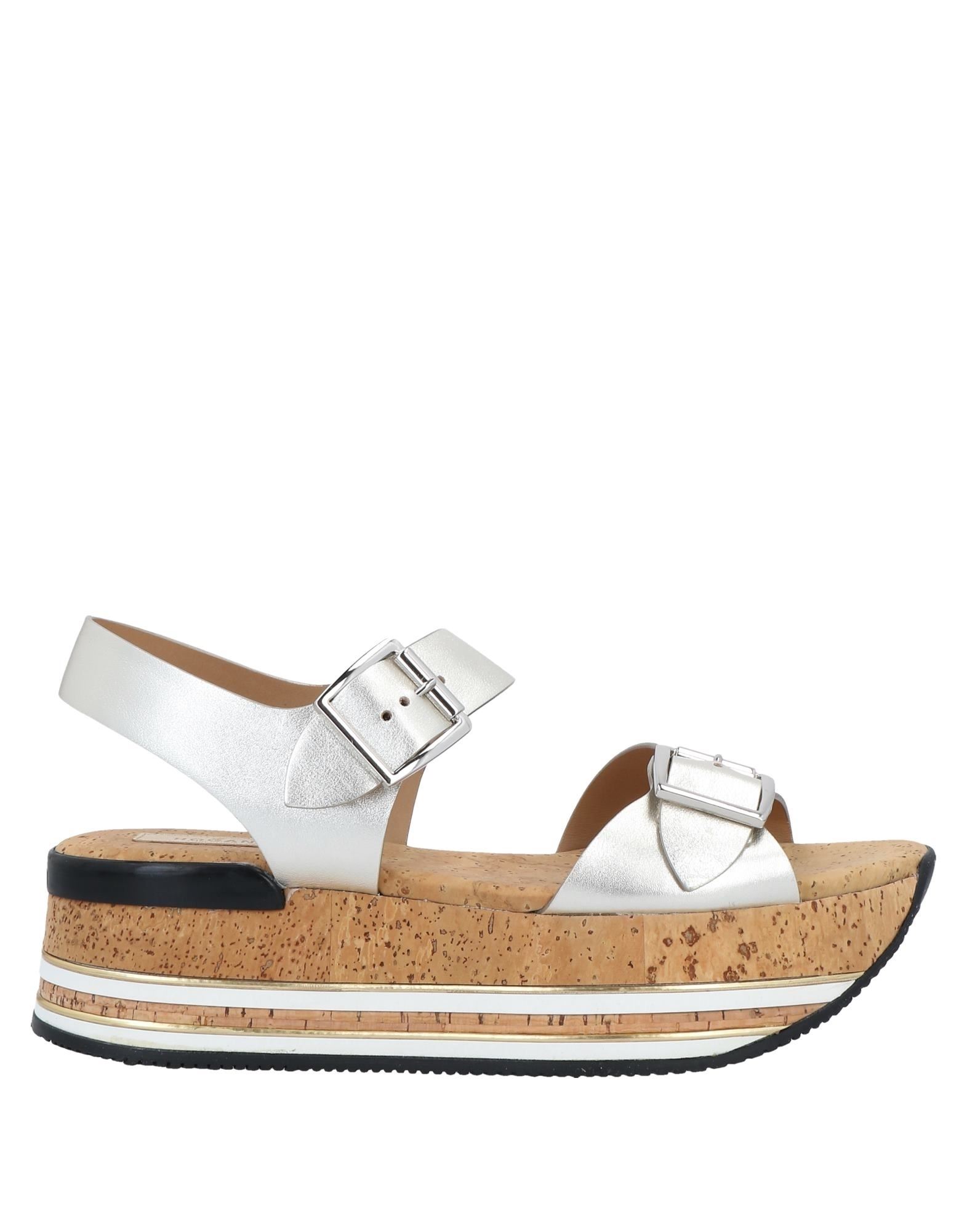 HOGAN Sandale Damen Silber von HOGAN