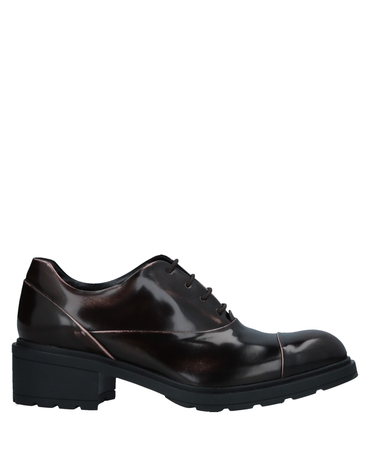 HOGAN Schnürschuh Damen Dunkelbraun von HOGAN