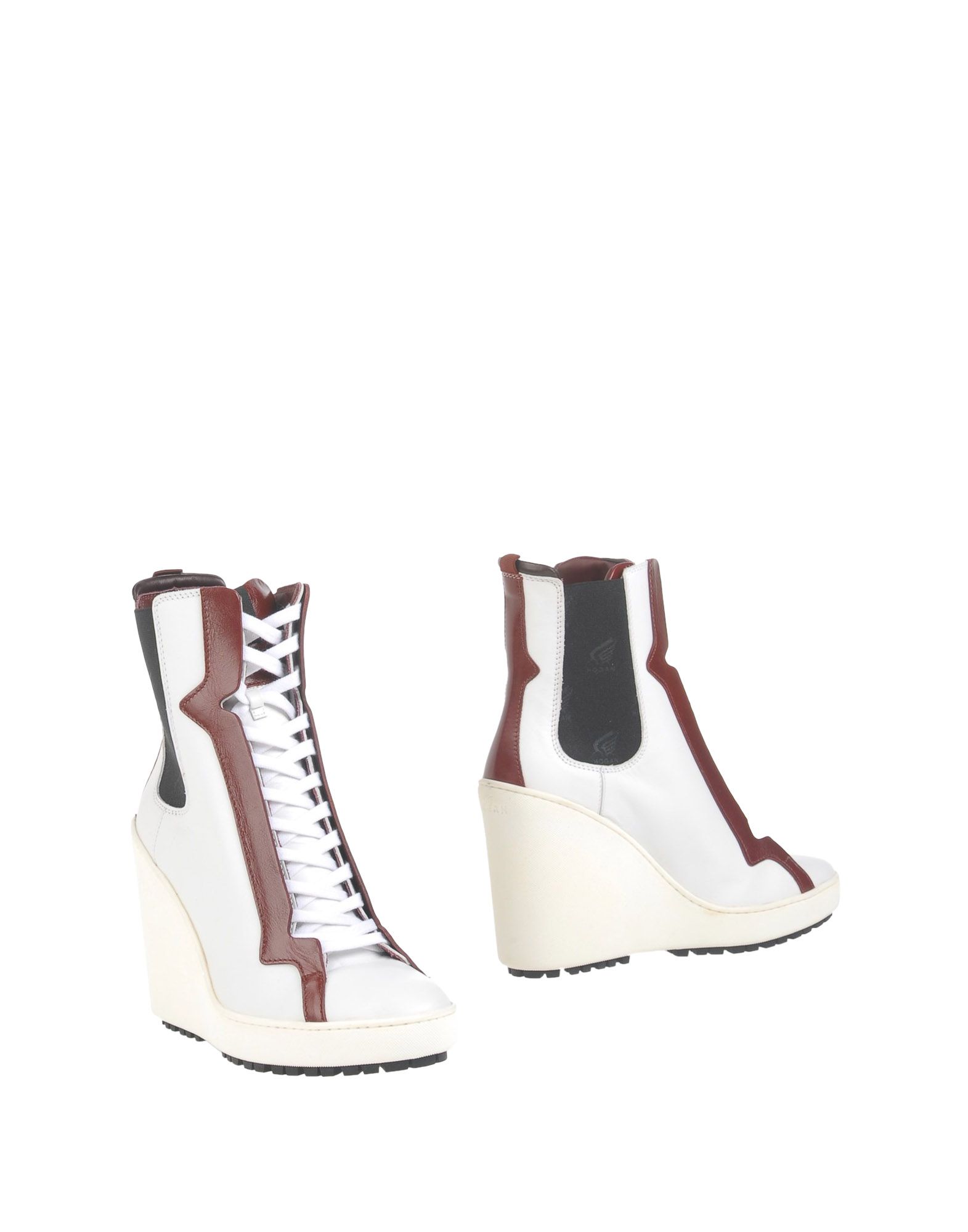 HOGAN Stiefelette Damen Weiß von HOGAN