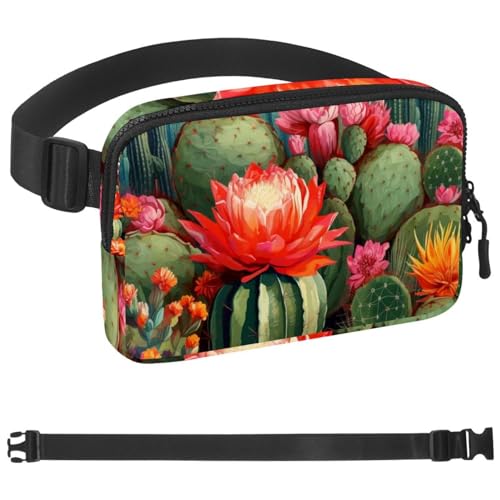 Kaktus-Taschen-Laufgürtel für Damen und Herren, Handyhalterung zum Laufen, Bauchtasche für Damen und Herren, Halterung für Handy, Laufgürtel, verstellbare Größe, Mehrfarbig 03, 1.5x9.0x5.9in/4x23x15cm Kaktus-Taschen-Laufgürtel für Damen und Herren, Handyhalterung zum Laufen, Bauchtasche für Damen und Herren, Halterung für Handy, Laufgürtel, verstellbare Größe, Mehrfarbig 03, 1.5x9.0x5.9in/4x23x15cm von HOHODIY