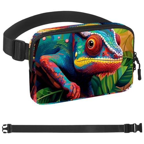 Katzenbauchtasche für Männer und Frauen, Wandern, Hüfttasche, Laufgürtel, Jogging, Taschengürtel mit verstellbarem Gurt für Laufen, Spazierengehen, Reisen, Mehrfarbig 17, 1.5x9.0x5.9in/4x23x15cm Katzenbauchtasche für Männer und Frauen, Wandern, Hüfttasche, Laufgürtel, Jogging, Taschengürtel mit verstellbarem Gurt für Laufen, Spazierengehen, Reisen, Mehrfarbig 17, 1.5x9.0x5.9in/4x23x15cm von HOHODIY