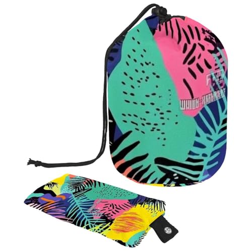 Kosmetiktasche mit Schneemann und Vogel für Weihnachten, mit Mini-Reißverschluss, Reise-Kulturbeutel für Damen, Kordelzug, Make-up-Organizer, tragbar, wasserdicht, fassförmig, Mehrfarbig 16, von HOHODIY