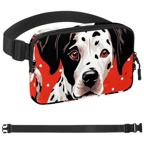 Spotted Hunde-Laufgürtel, Workout-Gürtel für Handy, Geld, Schlüssel, Reisepass, Bankkarte, verstellbar, für Damen und Herren, Reise-Hüfttasche, Tasche für Läufer, Mehrfarbig 04, Spotted Hunde-Laufgürtel, Workout-Gürtel für Handy, Geld, Schlüssel, Reisepass, Bankkarte, verstellbar, für Damen und Herren, Reise-Hüfttasche, Tasche für Läufer, Mehrfarbig 04, von HOHODIY