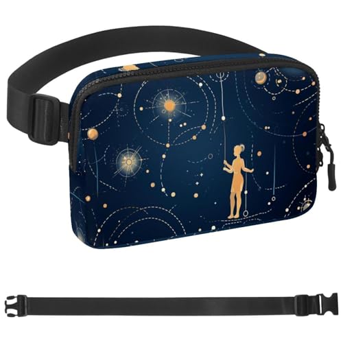 Starry Unicorn Bauchtasche für Herren und Damen, Wandern, Gürteltasche, Laufgürtel, Jogging, Tasche, Gürtel mit verstellbarem Gurt für Laufen, Wandern, Reisen, Mehrfarbig 11, 1.5x9.0x5.9in/4x23x15cm Starry Unicorn Bauchtasche für Herren und Damen, Wandern, Gürteltasche, Laufgürtel, Jogging, Tasche, Gürtel mit verstellbarem Gurt für Laufen, Wandern, Reisen, Mehrfarbig 11, 1.5x9.0x5.9in/4x23x15cm von HOHODIY