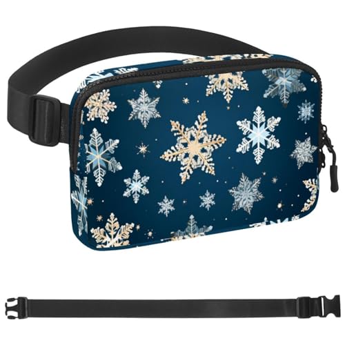 Weihnachts-Schlittentasche, Laufgürtel für Damen und Herren, Handyhalterung zum Laufen, Bauchtasche für Damen und Herren, Halterung für Handy, Laufgürtel, verstellbare Größe, Mehrfarbig 07, von HOHODIY