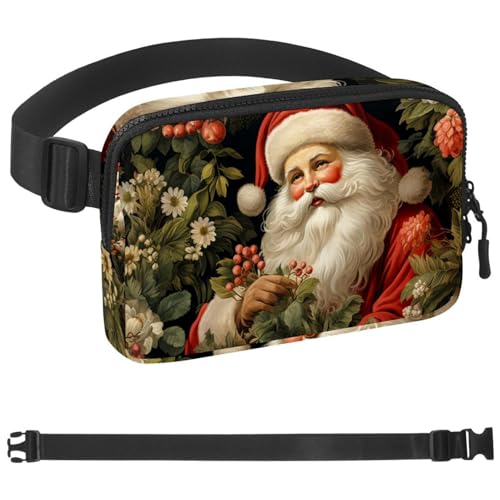 Weihnachtsmann Laufgürtel für Damen und Herren, Handyhalterung zum Laufen, Bauchtasche für Damen und Herren, Halterung für Handy, Laufgürtel, verstellbare Größe, Mehrfarbig 19, 1.5x9.0x5.9in/4x23x15cm Weihnachtsmann Laufgürtel für Damen und Herren, Handyhalterung zum Laufen, Bauchtasche für Damen und Herren, Halterung für Handy, Laufgürtel, verstellbare Größe, Mehrfarbig 19, 1.5x9.0x5.9in/4x23x15cm von HOHODIY