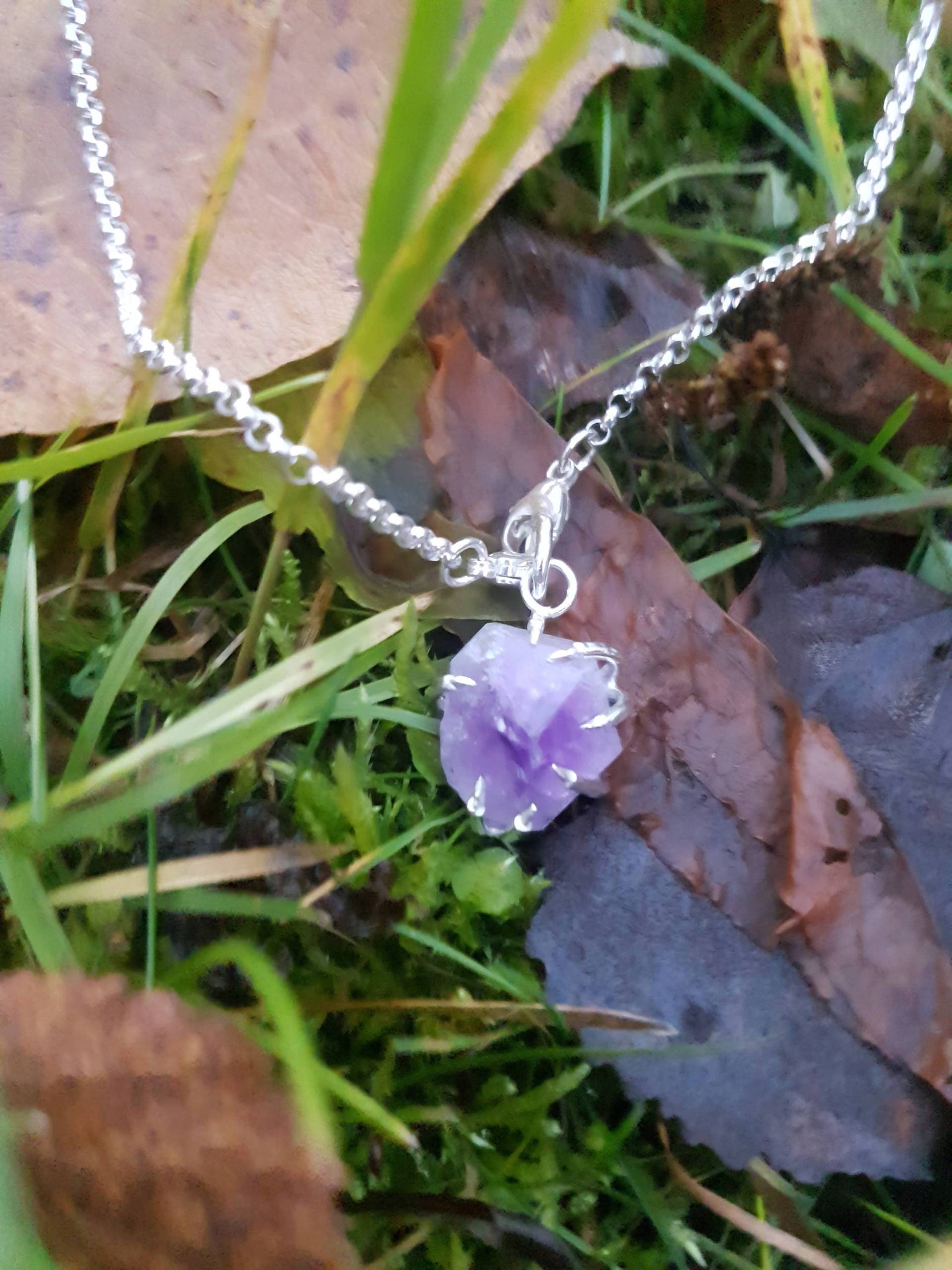 Roher Amethyst in Vogelkralle Roher Amethyst in Vogelkralle von HOHOLM