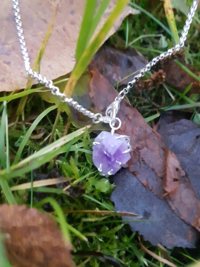 Roher Amethyst in Vogelkralle Roher Amethyst in Vogelkralle von HOHOLM