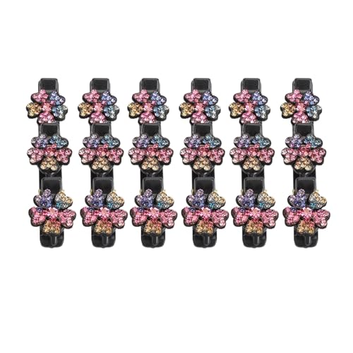 HOHXFYP 6 Stück Geflochtene Haarspangen für Damen, Geflochtene Frisur Haarnadel, Doppel Pony Frisur, Geflochtene Haarnadel, Haar Accessoires Zum Stylen und Teilen HOHXFYP 6 Stück Geflochtene Haarspangen für Damen, Geflochtene Frisur Haarnadel, Doppel Pony Frisur, Geflochtene Haarnadel, Haar Accessoires Zum Stylen und Teilen von HOHXFYP