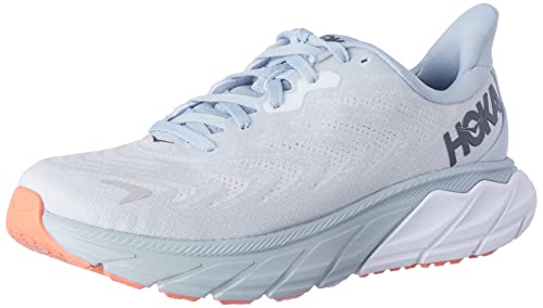 HOKA ONE ONE Damen Arahi 6 Running Shoes, Plein AIR/Blue Fog, 38 2/3 EU von HOKA ONE ONE