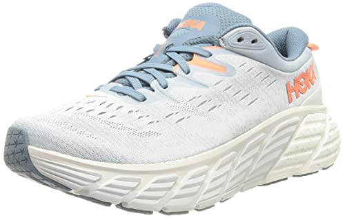 HOKA ONE ONE Damen Gaviota 4 Wide Running Shoes, Blue Fog/Plein AIR, 40 EU von HOKA ONE ONE