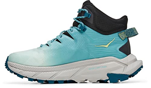 HOKA ONE ONE Damen Trail Code GTX Running Shoes, Blue Glass/Coastal Shade, 40 EU von HOKA ONE ONE