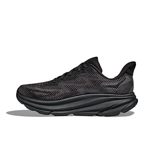 HOKA ONE ONE Damen W Clifton 9 Sneaker, Black/Black, 38 2/3 EU von HOKA ONE ONE