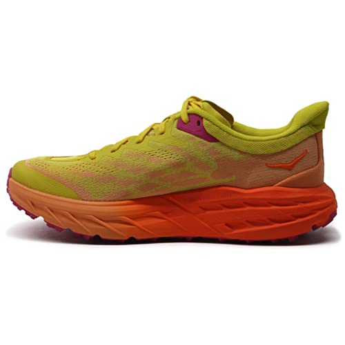 HOKA ONE ONE Damen W Speedgoat 5 Sneaker, Passion Fruit/Mock ORANGE, 38 2/3 EU von HOKA ONE ONE