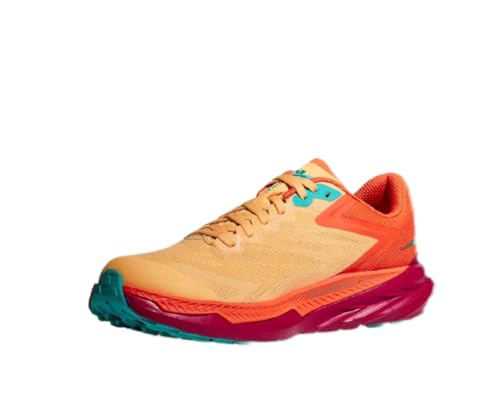 HOKA ONE ONE Damen W ZINAL Sneaker, Impala/Flame, 42 EU von ホカオネオネ