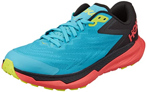 HOKA ONE ONE Damen Zinal Running Shoes, Scuba Blue/Diva PINK, 42 EU von HOKA ONE ONE