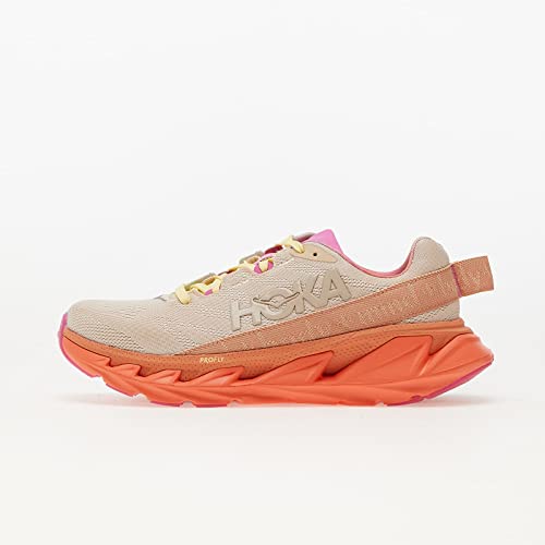 HOKA ONE ONE Elevon 2 Mental Health, Unisex-Erwachsene Wanderschuhe, Shifting Sand/Camellia, 39 1/3 EU von HOKA ONE ONE