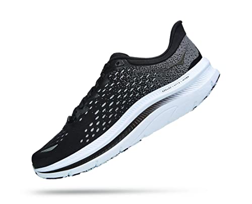 HOKA ONE ONE Herren Kawana Running Shoes, Black/White, 45 1/3 EU von HOKA ONE ONE