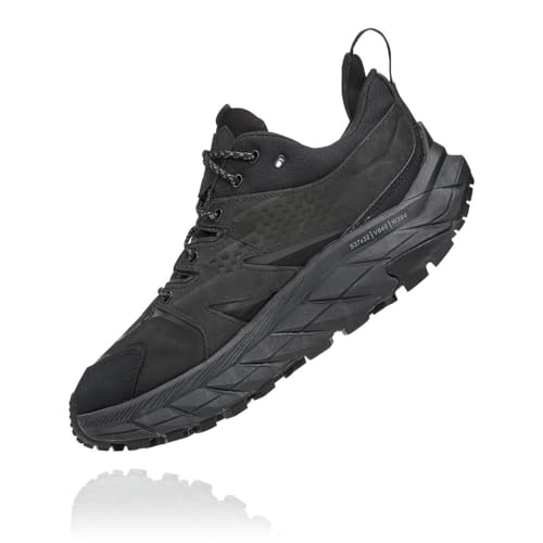 HOKA ONE ONE Herren M ANACAPA Low GTX Sneaker, Black/Black, 42 2/3 EU von HOKA ONE ONE