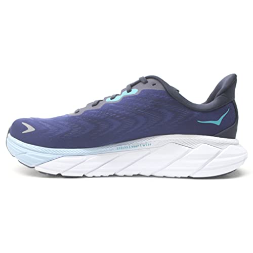 HOKA ONE ONE Herren M Arahi 6 Sneaker, Outer Space/Bellwether Blue, 46 2/3 EU von HOKA ONE ONE