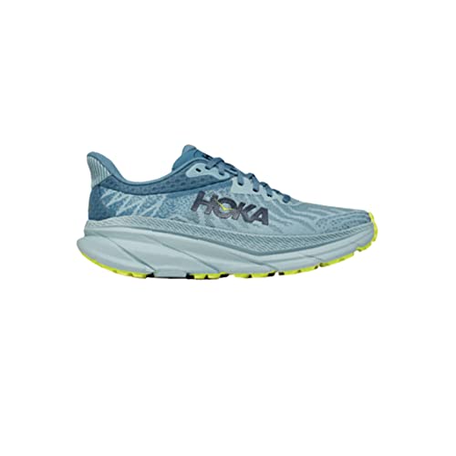 HOKA ONE ONE Herren M Challenger ATR 7 Wide Sneaker, Stone Blue/Evening Primrose, 46 2/3 EU von HOKA ONE ONE