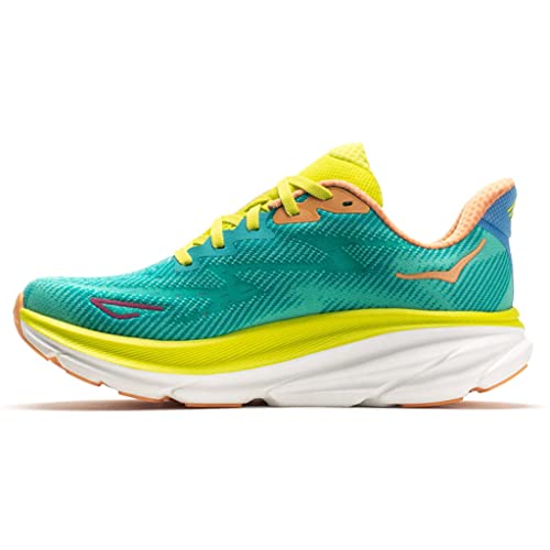 HOKA ONE ONE Herren M Clifton 9 Sneaker, Ceramic/Evening Primrose, 45 1/3 EU von HOKA ONE ONE