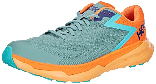 HOKA ONE ONE Herren M ZINAL Sneaker, Trellis/Vibrant ORANGE, 43 1/3 EU von HOKA ONE ONE