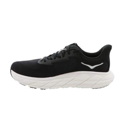 HOKA ONE ONE Herren Arahi 7 Sneaker, schwarz/weiß, 44 EU von HOKA ONE ONE