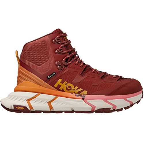 HOKA Unisex Tennine Hike GTX Damen Wanderschuh, Cherry Mahagoni Strawberry I, 38 EU von HOKA
