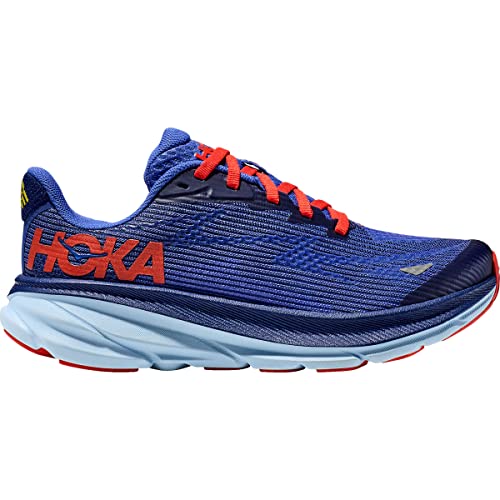 HOKA ONE ONE Y Clifton 9 Youth Sneaker, Bellwether Blue/Dazzling Blue, 39 1/3 EU von HOKA ONE ONE