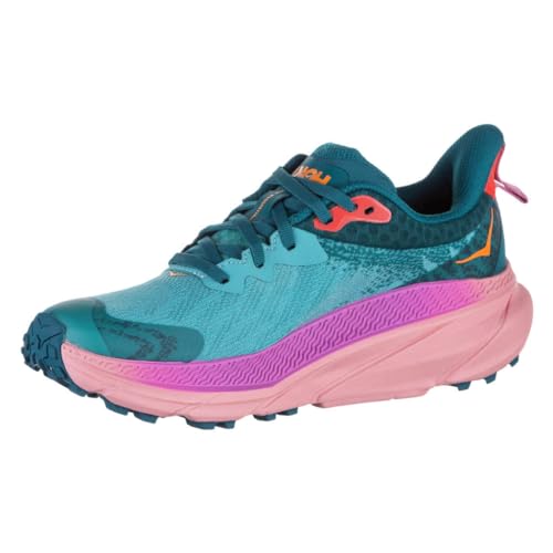 Hoka Challenger ATR 7 GTX Donna Trailrunning-Schuhe Blau Rosa von Hoka