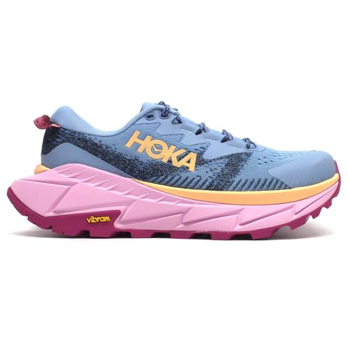 HOKA Damen Skyline Float X Textile Synthetic Azure Rain Pink Twilight Trainer 38 EU von HOKA