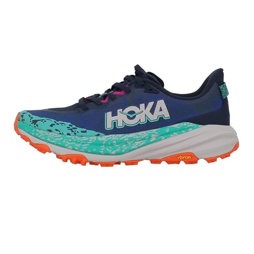HOKA Damen Speedgoat 6 Textile Synthetic Varsity Navy Meteor Trainer 40 2/3 EU von HOKA