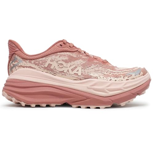 HOKA Damen Stinson 7 Textile Synthetic Blush Rose Latte Trainer 40 2/3 EU von HOKA